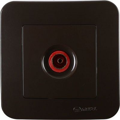 Розетка TV Makel Lillium Natural коричневий