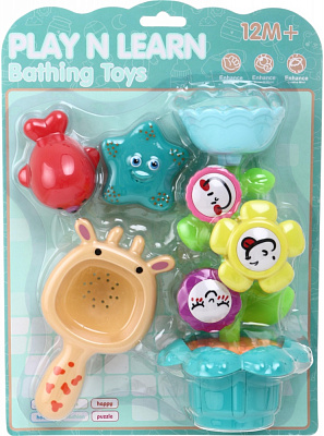 Набір іграшок для ванної MERX Limited 4 шт колір в асортименті MX0470075