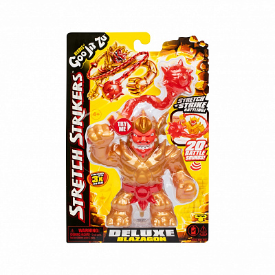 Іграшка-антистрес GooJitZu Блейзагон делюкс (Стретч Страйкерс) 123646