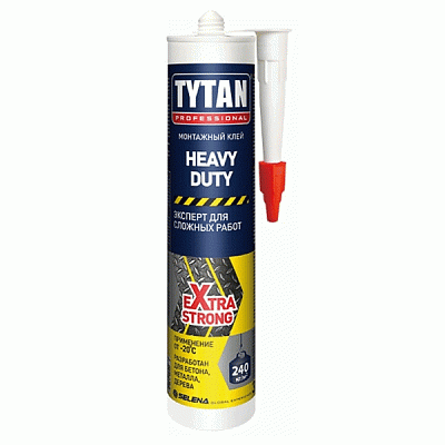 Клей монтажный Tytan HEAVY DUTY бежевый 310 мл 