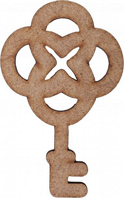 Заготовка для декупажа ключики и замочки без подставки SET013 WB 