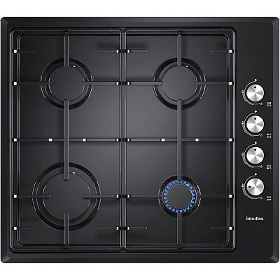 Варочная поверхность газовая Interline TK 4300 BK