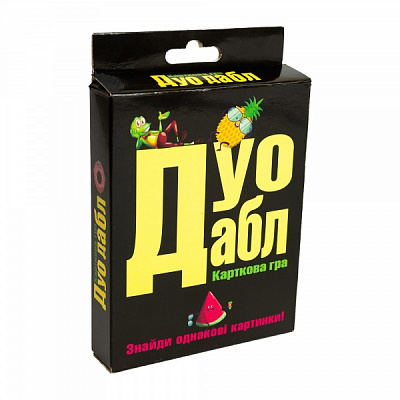 Гра карткова Strateg Дуо Дабл 30218