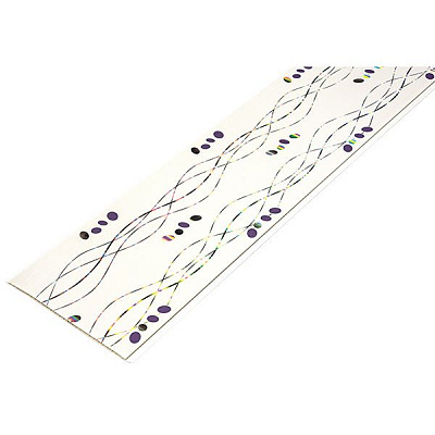 Панель ПВХ Haining Haowang Plastic Бриз фиолетовый 2970х250х7