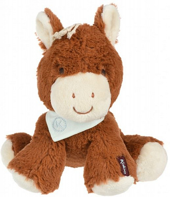 Мягкая игрушка Kaloo Les Amis Лошадка мокко в коробке 25 см K963002