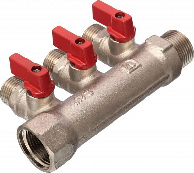 Колектор Valtec відсічний ВЗ 3/4х1/2