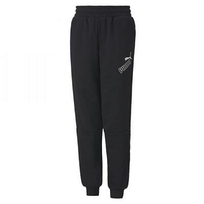 Брюки Puma Amplified Sweatpants 58324301 р. 140 черный