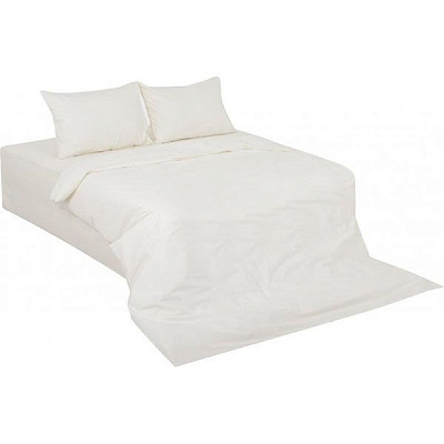 Комплект постельного белья Solid 1,5 бежевый La Nuit 