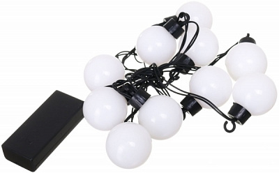 Электрогирлянда Aх3204540 светодиодная (LED) 10 ламп 1,8 м 