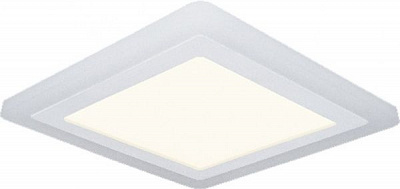 Светильник точечный Gauss Backlight BL124 16 Вт 3000 К белый 