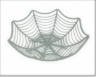 Фруктовниця Павутинка 28x7,5 см аквамарин Plastic's Craft