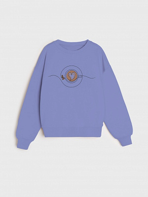 Світшот для дівчинки KOSTA р.110 бузковий 2161-9