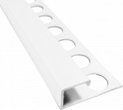 Профиль Braz Line алюминий BLB-5415-75-9016-K.27 2,7 м белый 