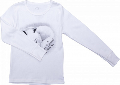 Піжама дитяча для дівчаток Україна р.134 рожевий/білий