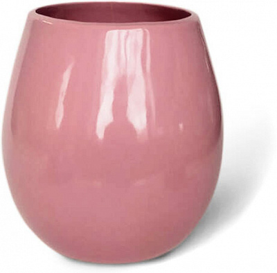 Ваза керамічна рожева UA 706-18 Eterna