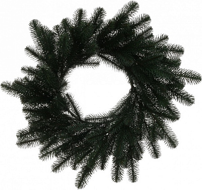 Вінок новорічний литий Ковалівський зелений d540 мм ВЛКз