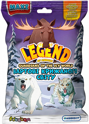 Стретч-игрушка Sbabam Legend of animals Макси Стражи ледяного мира 67/CN24