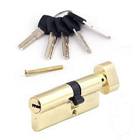 Циліндр Avers DM 55x35 ключ-вороток 90 мм золото
