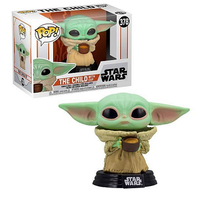 Фигурка Funko Pop! серии Мандалорец: Малыш с чашкой 