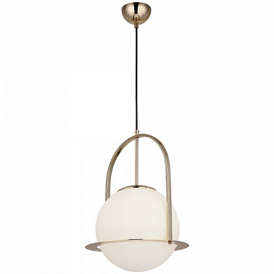 Люстра подвесная Vio Concept by LUCEA Lampon 1x40 Вт Е27 золотой 1552-80-21 