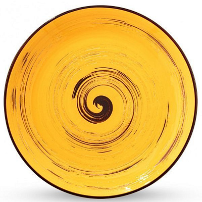 Тарелка десертная Spiral Yellow 20,5 см WL-669412/A Wilmax