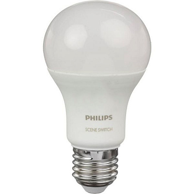 Лампа светодиодная Philips Scene Switch A60 9.5 Вт E27 3000-6500 K 929001155937