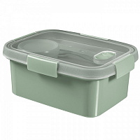 Контейнер для пищевых продуктов со столовыми приборами 1,2 л с приборами зеленый Lunch Kit Recycled Curver