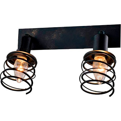 Спот Crystal Life 2x40 Вт E14 черный 16443-2 