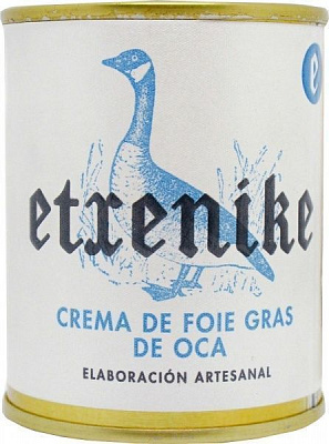 Крем ТМ ETXENIKE нежный из гусиной Фуа-гра 130 г 8426474000148