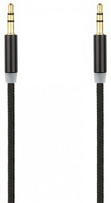 Кабель Gelius AUX 3.5 мм 1 м чорний