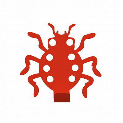 Гачок Steelgroup Божа корівка червоний SG-123