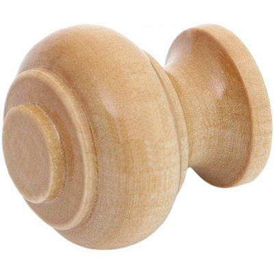Мебельная ручка деревянная №2 береза