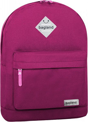 Рюкзак молодіжний Bagland малиновий (53391)
