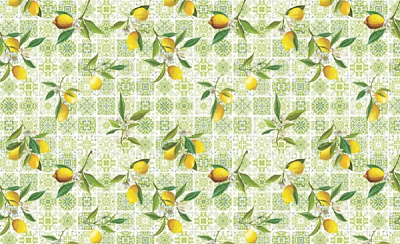 Скатертина флізелін ES0941 135x200 см мульті Даріана