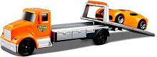 Вантажний автомобіль Maisto трейлер-транспортер + машинка в асортименті 1:200 15211