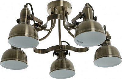 Люстра стельова Arte Lamp Martin 5xE14 антична бронза A5216PL-5AB