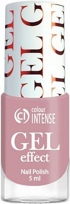 Лак для ногтей Colour Intense Gel Effect 65 015 Розово-серый 5 мл 