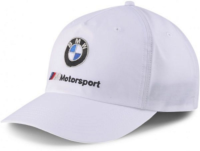 Кепка Puma BMW M MTSP Heritage Cap 02309102 OS белый