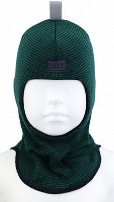 Шапка для мальчика Ruddy Балаклава р.50-52 зеленый 2205 