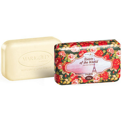 Мыло органическое Marigold natural Scents of the world Париж 150 г