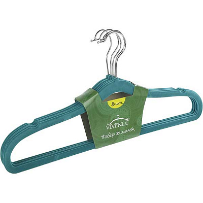 Набір плічок Vivendi Velvet 44 см 5 шт.