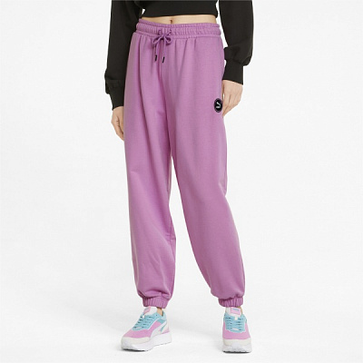 Штани Puma SWxP Sweatpants TR 53356715 р. S рожевий
