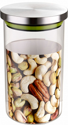 Емкость для хранения сухих продуктов круглая 1 л S&T