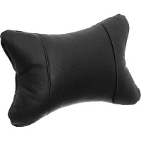 Подушка-підголівник Kerdis Standart чорна з перфорацією 