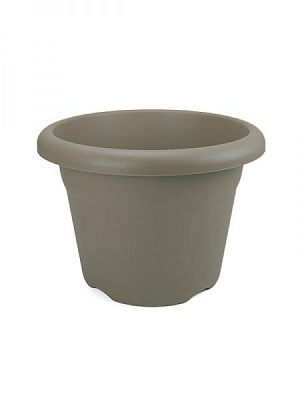 Горщик пластиковий Plastiken Terra Maceta Redonda 7352 круглий 47 л сірий