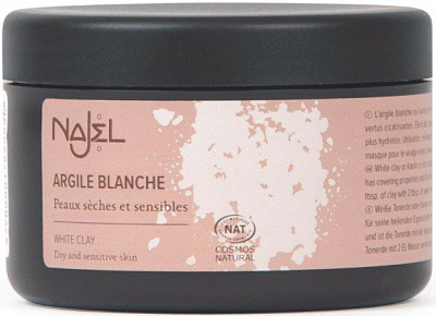 Глина Najel белая 90 г