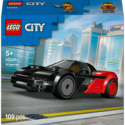 Конструктор LEGO City Електричний суперкар 60486