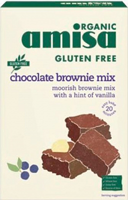 Смесь для выпекания TM AMISA Шоколадного брауни без глютена (8000019521271)