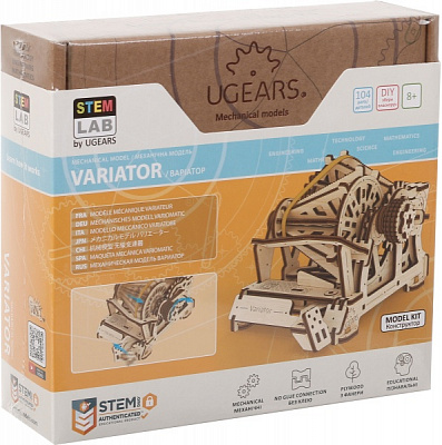 Деревянный 3D-конструктор UGEARS Вариатор