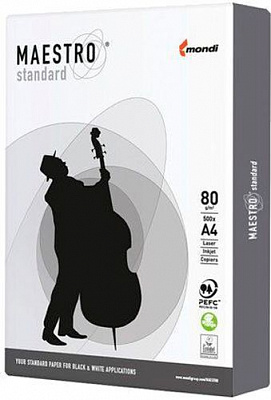 Папір офісний Maestro A4 80 г/м Standard 500 аркушів білий